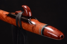 Douglas Fir Burl Native American Flute, Minor, Mid G-4, #G2L